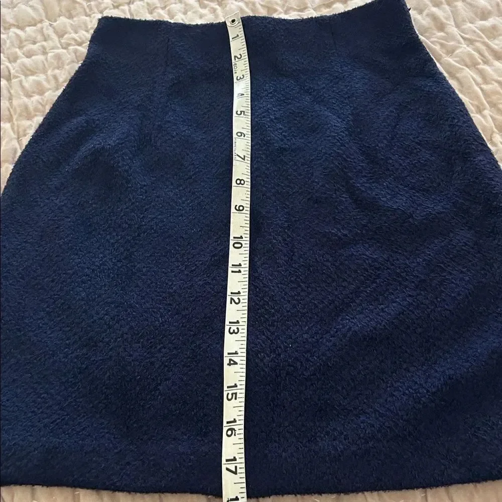 Vintage St. John Dark Blue Pencil Skirt size 2